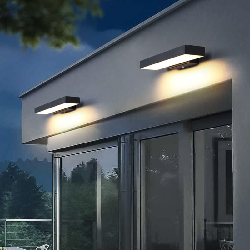 Vägglampa Modern Utomhus LED Armatur