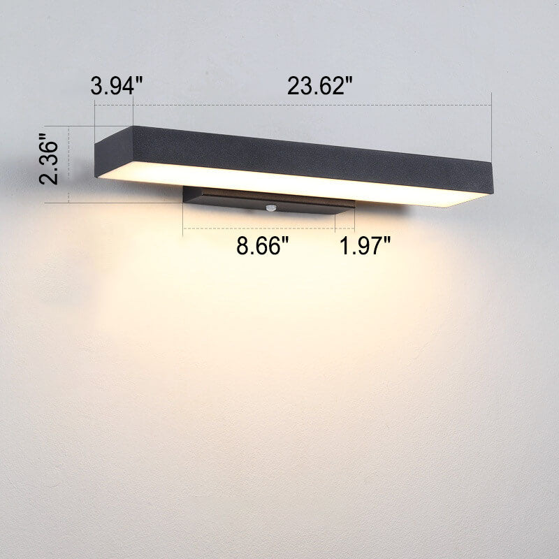 Vägglampa Modern Utomhus LED Armatur