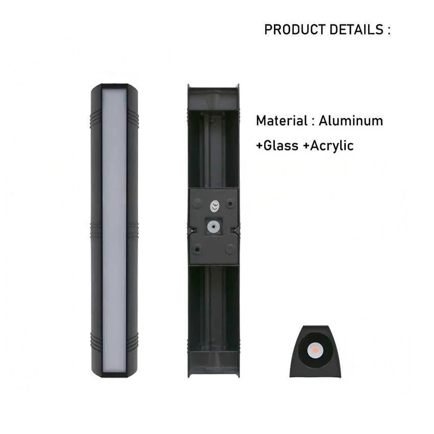 Utomhus LED Vägglampa Modern Vattentålig Armatur