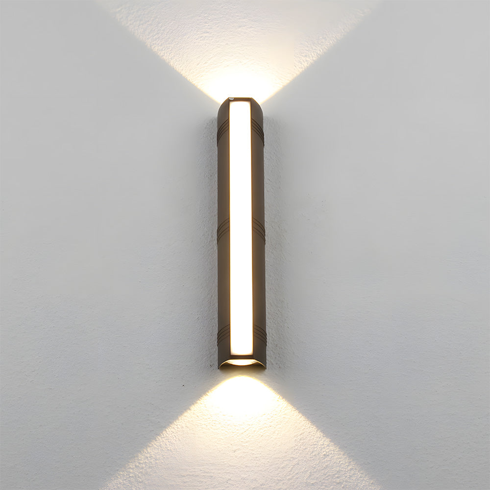 Utomhus LED Vägglampa Modern Vattentålig Armatur