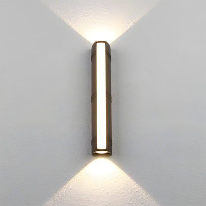 Utomhus LED Vägglampa Modern Vattentålig Armatur