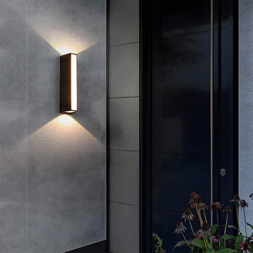 Utomhus LED Vägglampa Modern Vattentålig Armatur
