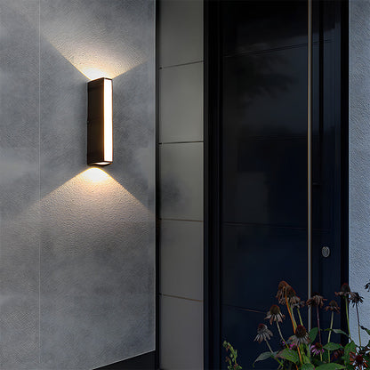 Utomhus LED Vägglampa Modern Vattentålig Armatur