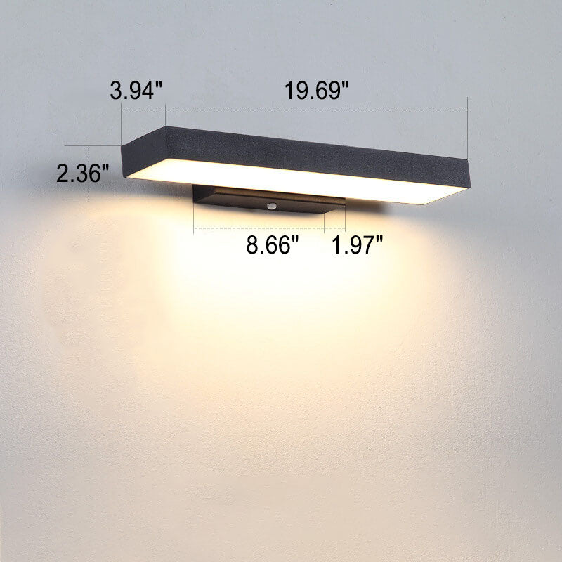 Vägglampa Modern Utomhus LED Armatur
