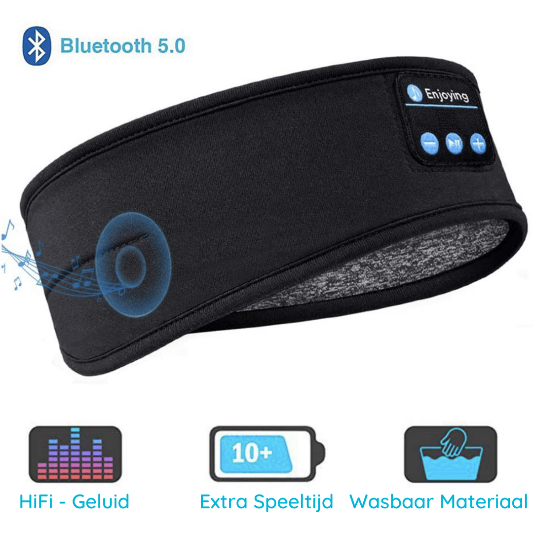 Sleep Harmony - 3-i-1-sovmask med integrerad Bluetooth-hörlur för avkopplande sömn