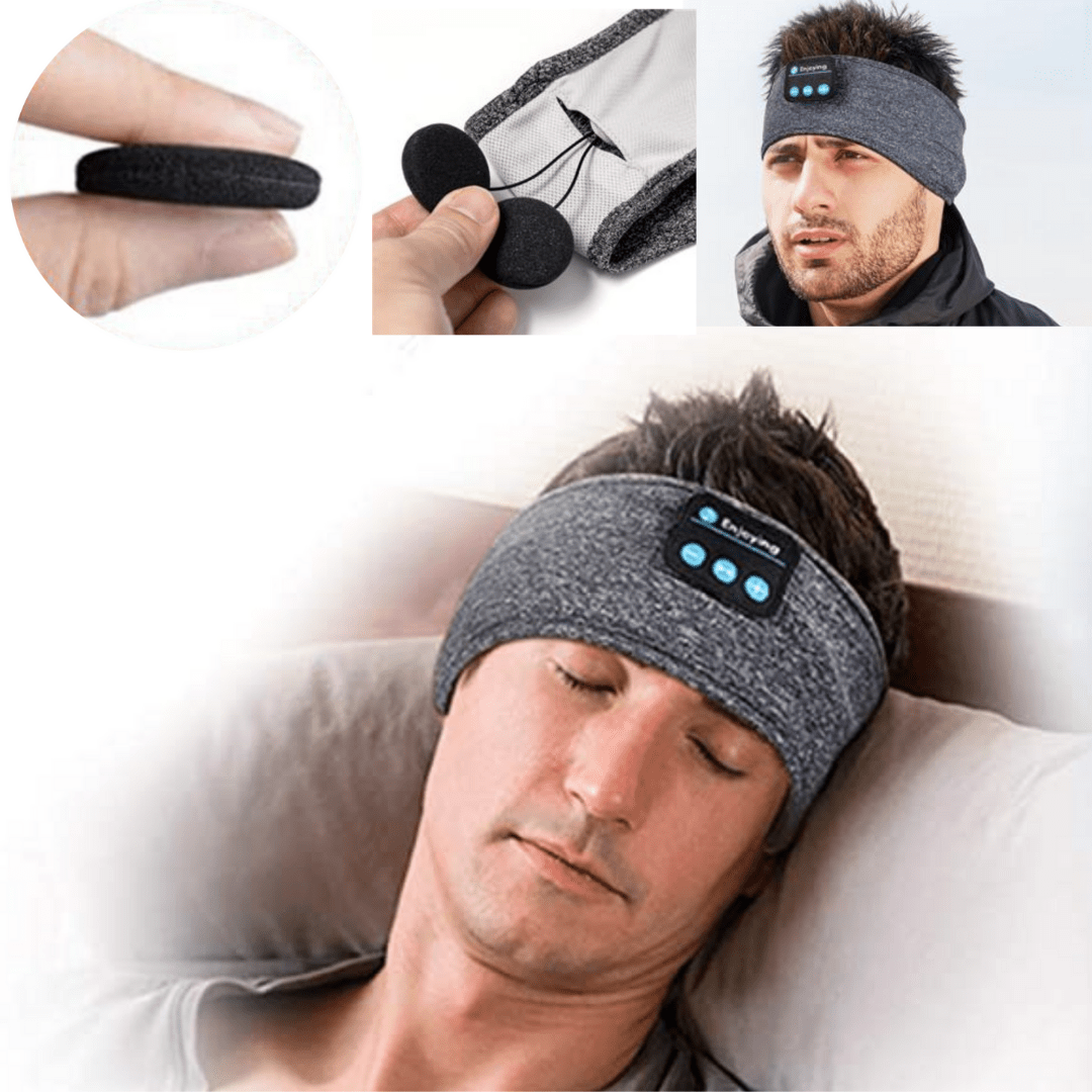 Sleep Harmony - 3-i-1-sovmask med integrerad Bluetooth-hörlur för avkopplande sömn