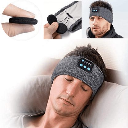 Sleep Harmony - 3-i-1-sovmask med integrerad Bluetooth-hörlur för avkopplande sömn
