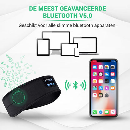 SleepWave Smart Bluetooth sömnmask - Djup avslappning med musik &amp; ljudterapi