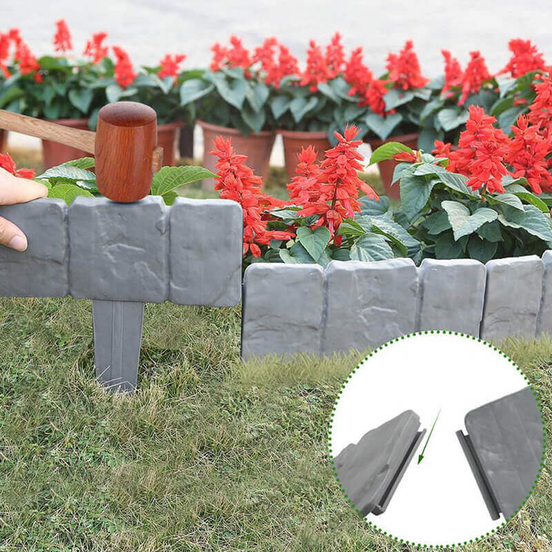 Carvallo | StonePath - Högkvalitativ, hållbar trädgårdsgärd av simulerad sten