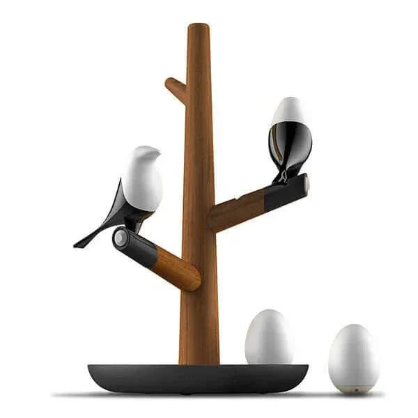 LED Bordlampa Trä Sensor Nattlampa
