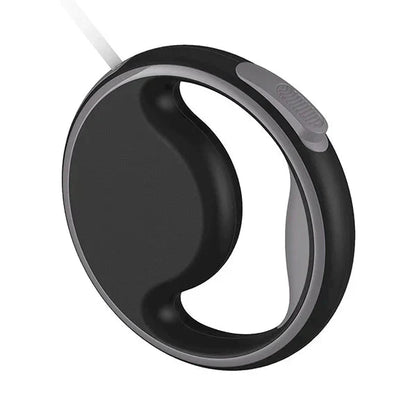 SmartLead - Automatisk hundkoppel med LED-ljus &amp; avfallspåsehållare - Återfällbar, USB-laddbar, 3m