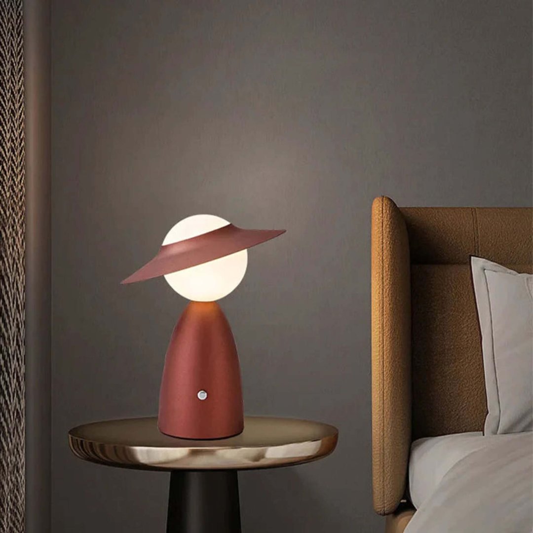 Lioro Nimbis | Intelligent trådlös LED‑bordslampa med touch-dimmer
