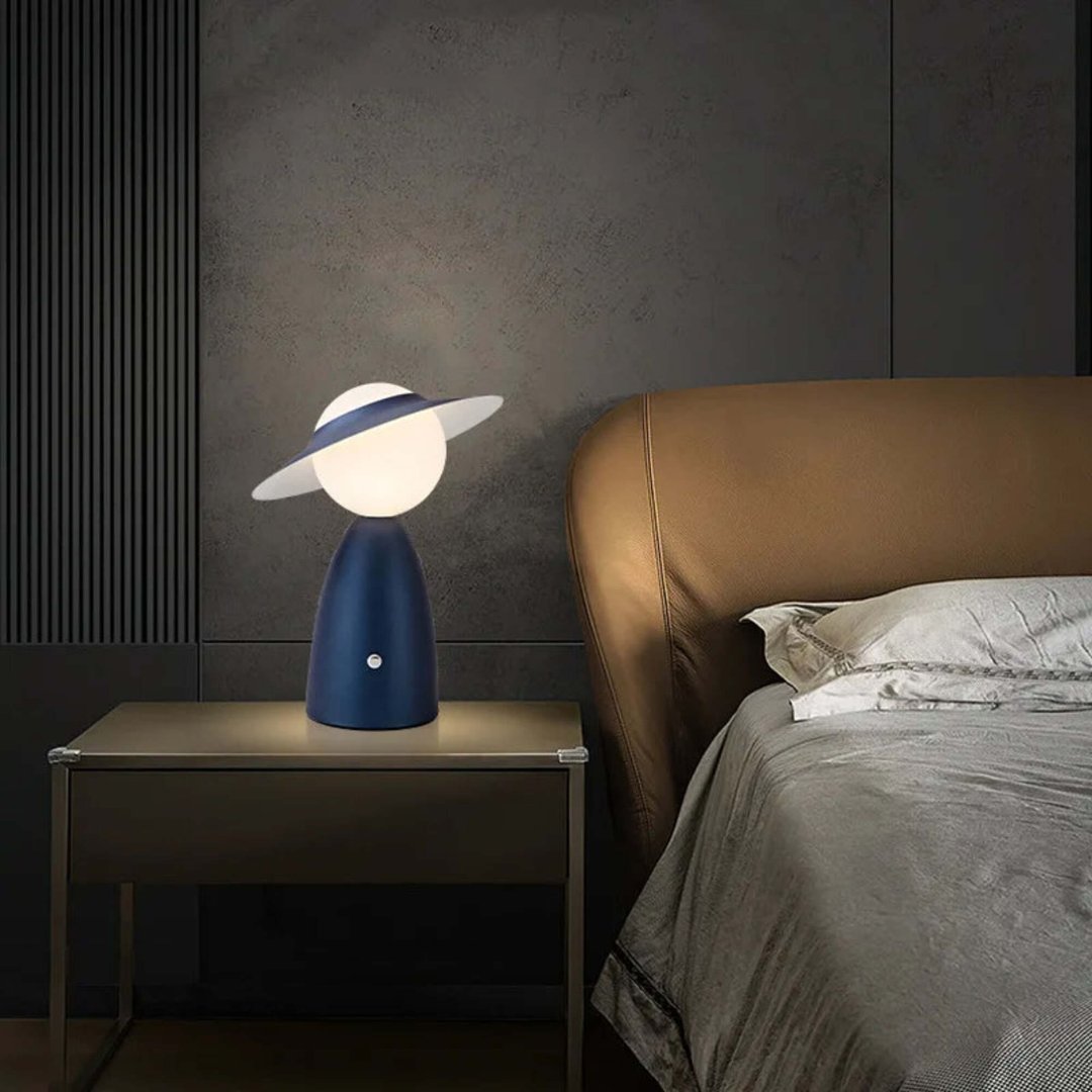 Lioro Nimbis | Intelligent trådlös LED‑bordslampa med touch-dimmer