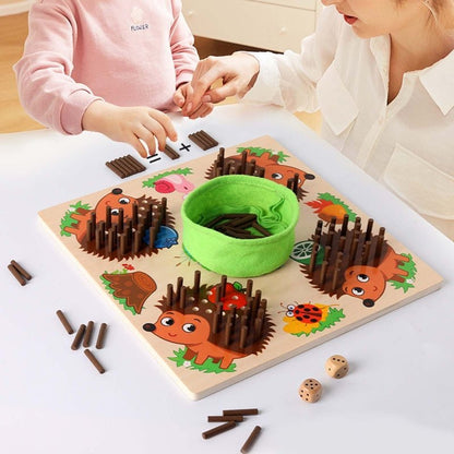 SmartToy - Lärspel med igelkott-design för att främja siffor förståelse och finmotorik