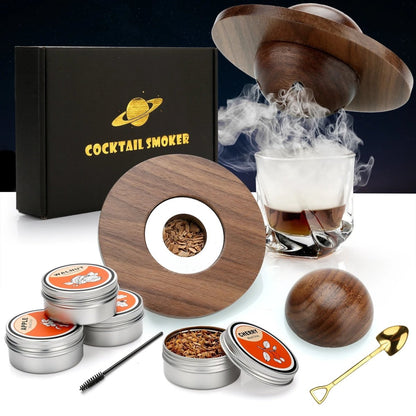 SMOKETAIL KIT - Cocktail-rökare-set för whiskey- och bourbonälskare