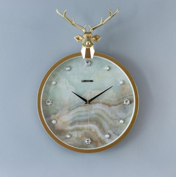 Tidslös Keramisk Väggklocka