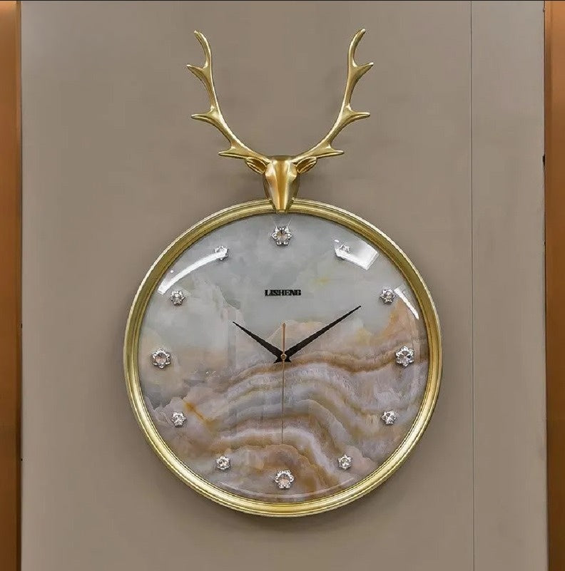 Tidslös Keramisk Väggklocka