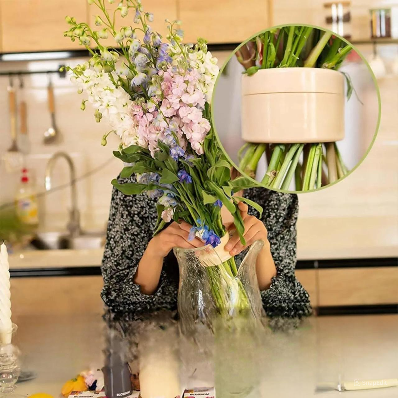 PetalPerfect - Transformativa hållare för vackra blomsterarrangemang