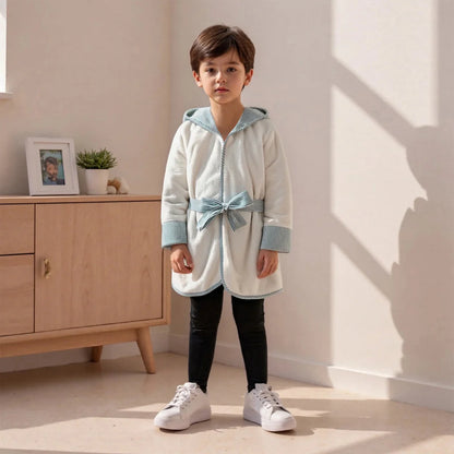 SNUGHOOD – Mjuk huva badrock för barn