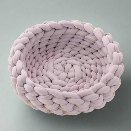 SNUGWOOL – Mjuk ullkorg för husdjur med högt kantstödsystem