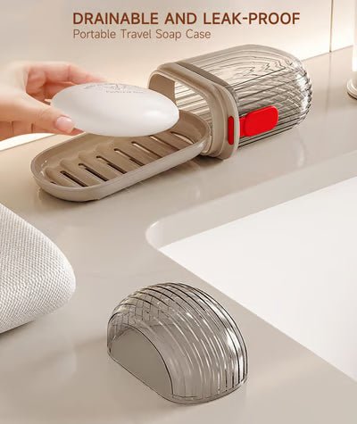 SOAPSAFE – Resese-tvålskål för enkel hygien på språng