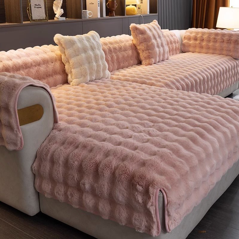 SofaGuard Luxe – Elegant anti-rutsch soffskydd för husdjur, barn och daglig komfort