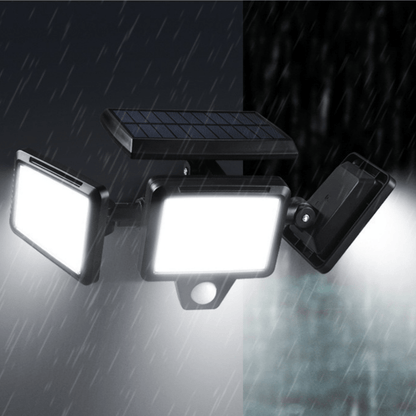 SOLARGUARD – Solarsäkerhetslampa med rörelsedetektor och fjärrkontroll