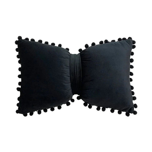 Solid Candy Colour Fransen Kuddöverdrag Sammet 50x30cm