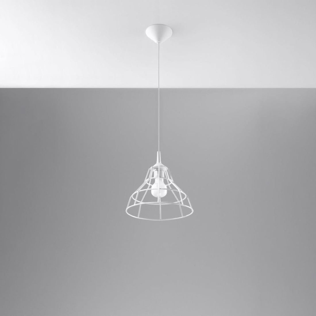 Anata Modern Taklampa - Vit Stål - E27 LED Kompatibel