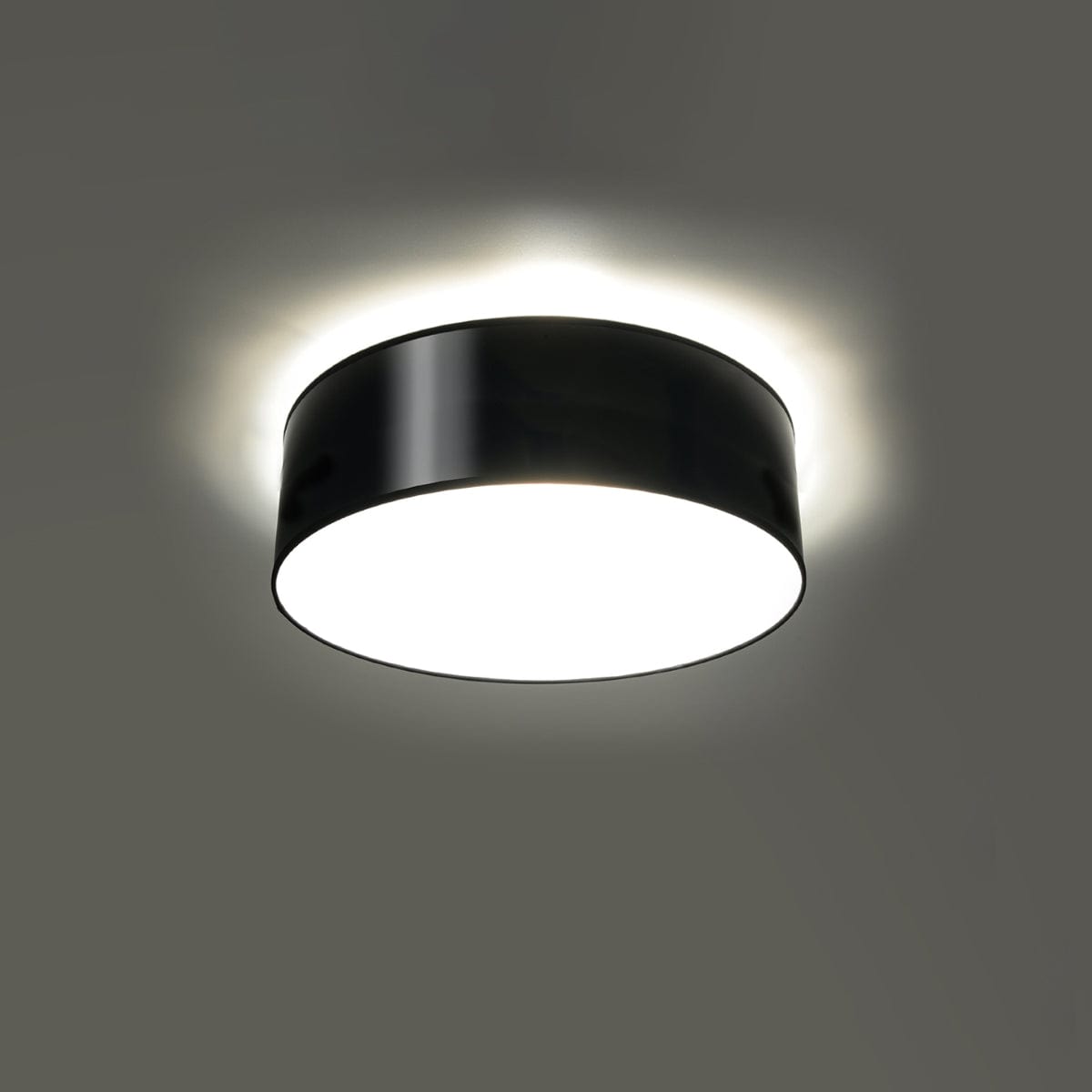 Arena Designer Taklampa - Svart - 1xE27 LED - Modern PVC Armatur