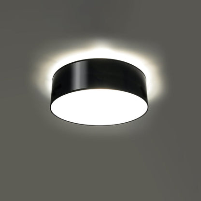 Arena Designer Taklampa - Svart - 1xE27 LED - Modern PVC Armatur