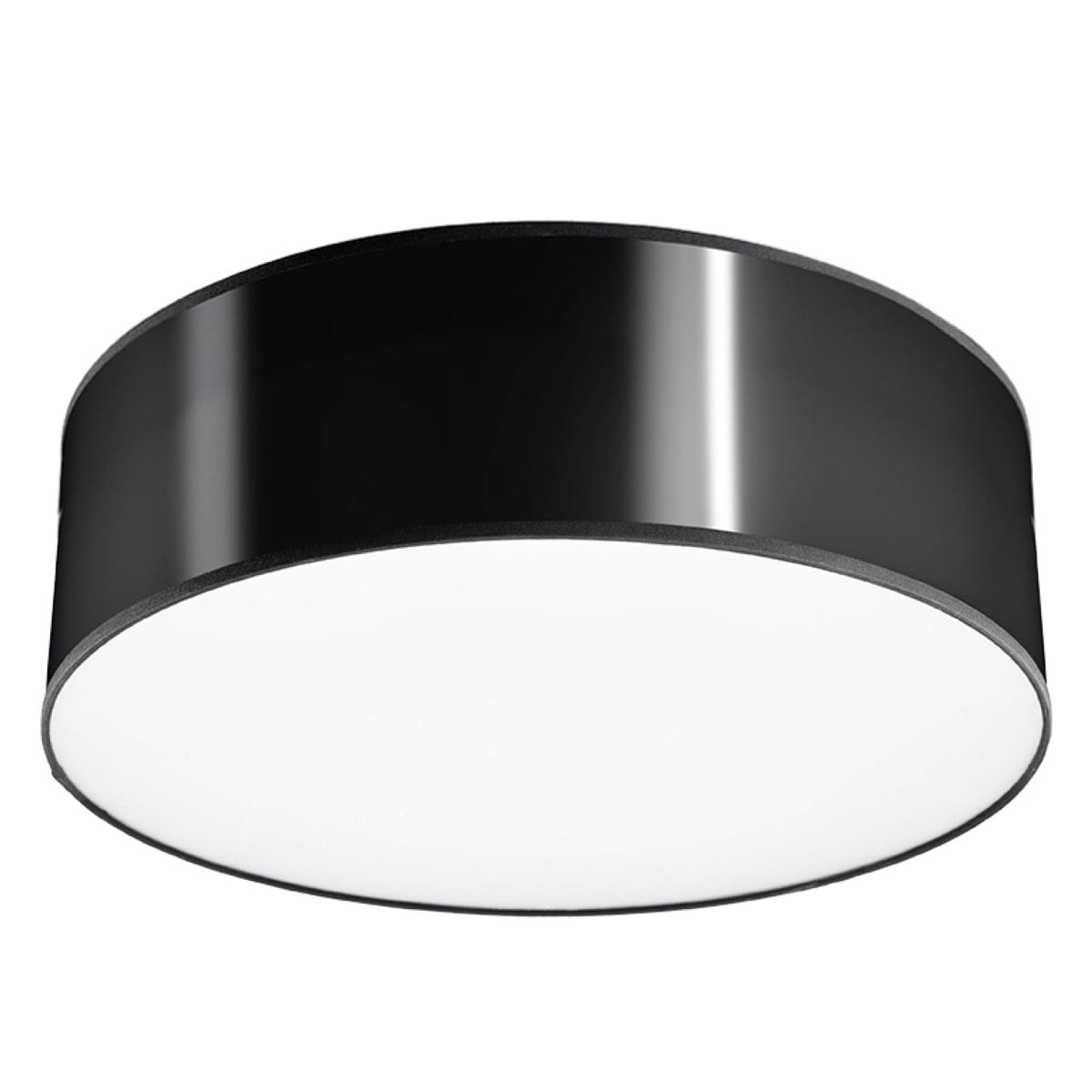 Arena Designer Taklampa - Svart - 1xE27 LED - Modern PVC Armatur