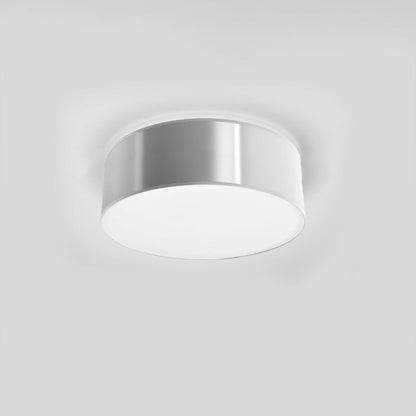 Arena Designer Taklampa - Grå - 1xE27 LED - Modern PVC Armatur