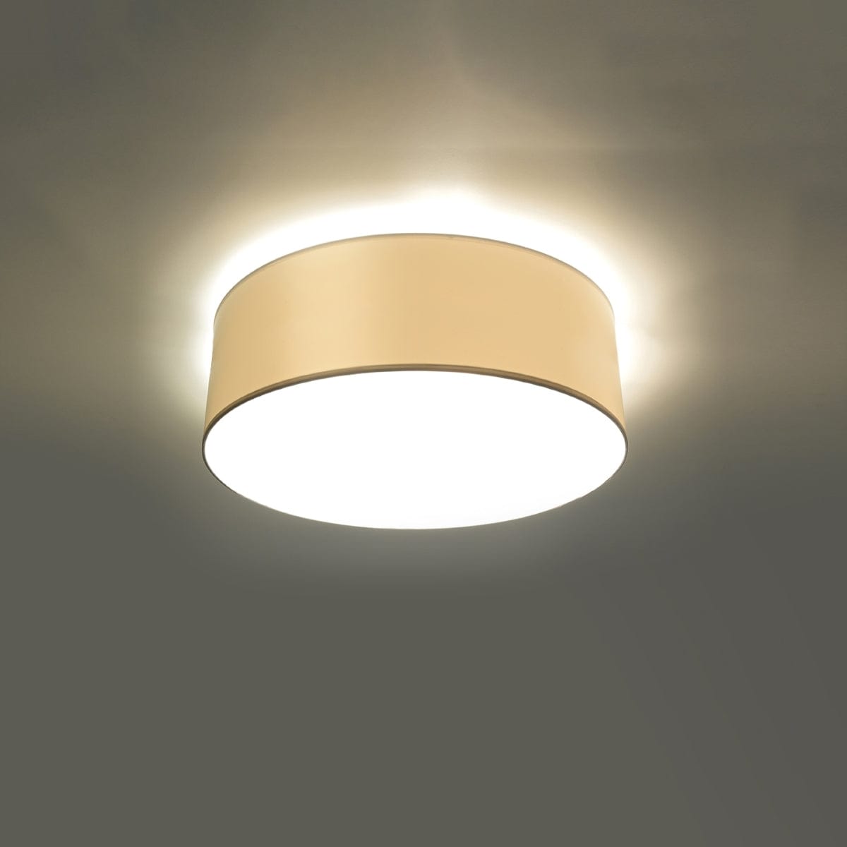 Arena Designer Taklampa - Vit - 1xE27 LED - Modern PVC Armatur
