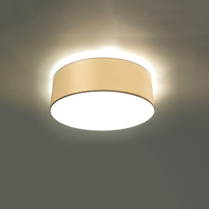 Arena Designer Taklampa - Vit - 1xE27 LED - Modern PVC Armatur