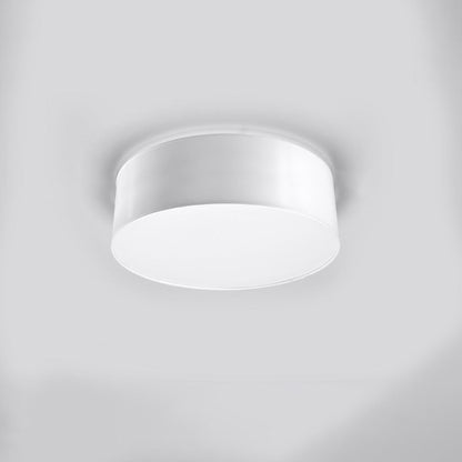 Arena Designer Taklampa - Vit - 1xE27 LED - Modern PVC Armatur