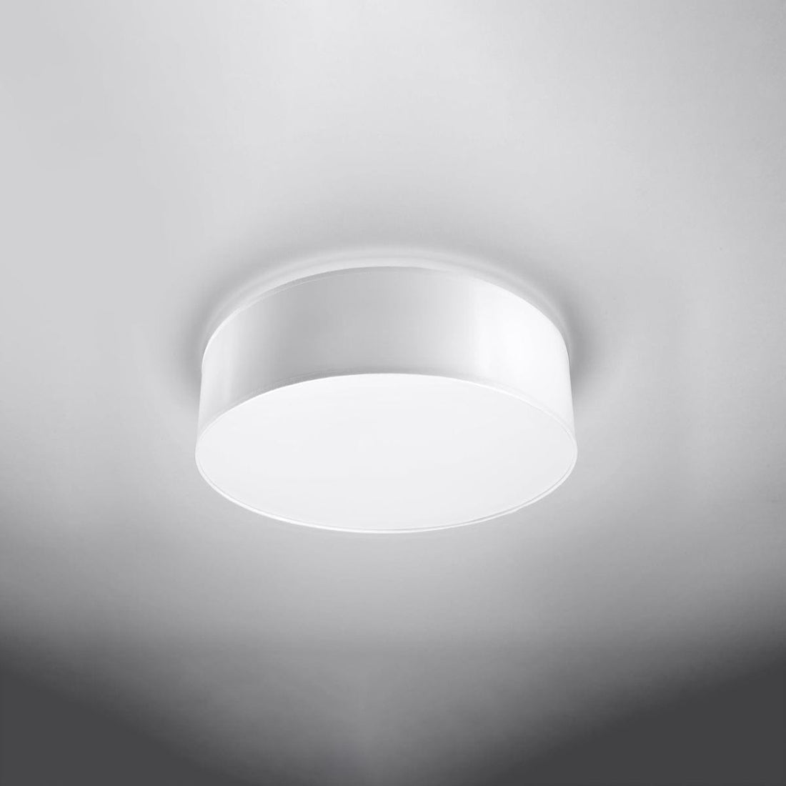 Arena Designer Taklampa - Vit - 2xE27 LED - Modern PVC Lampa