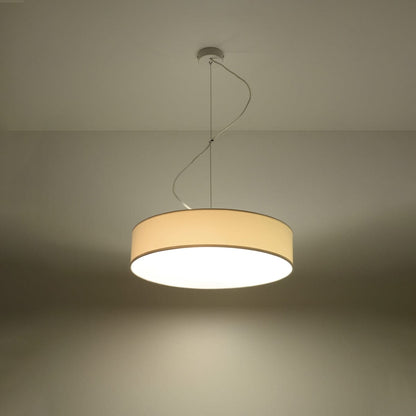Arena Vit Taklampa - 3x E27 LED - Modern PVC Design - 45x45x11 cm