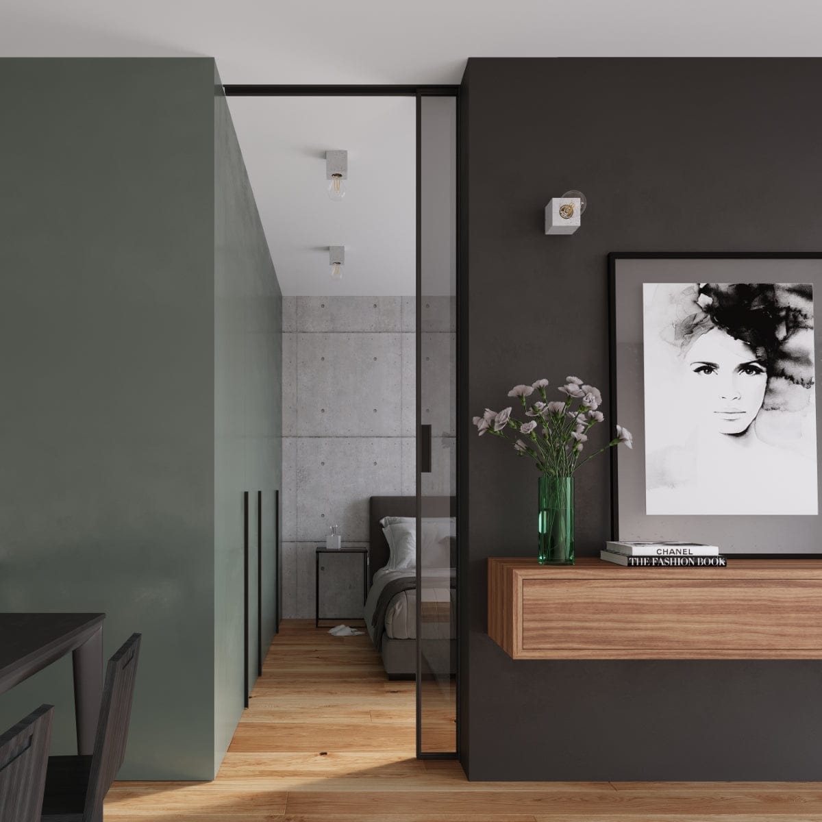 Taklampa Ariz Betong - Minimalistisk Design - Hållbart Betongmaterial - Utbytbara E27-lampor - Perfekt för Loft- och Industridesign