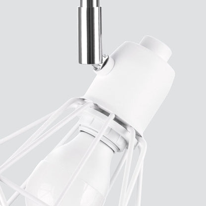 Taklampa Artemis 2 Vit - Modern Loft-Stil - Justerbar Ljusvinkel - Utbytbara Glödlampor - Hållbar Pulverlackerad Stål - Mångsidig Belysningslösning