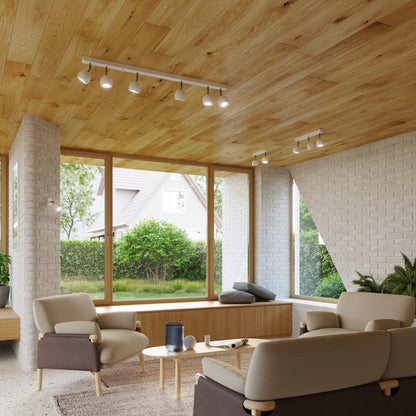 Taklampa Oculare 4 Vit - Modern Spot Taklampa - Justerbar Riktad Belysning