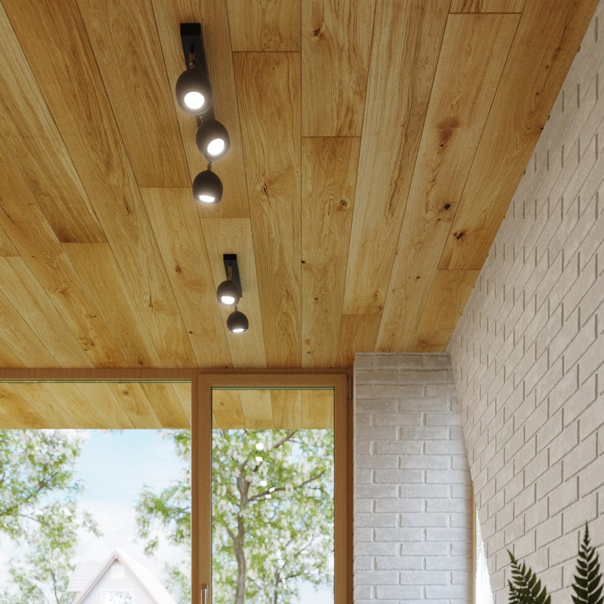 Taklamp Oculare 6 L Svart - Modern Spot Taklampa - Justerbar Multidirektionell Belysning