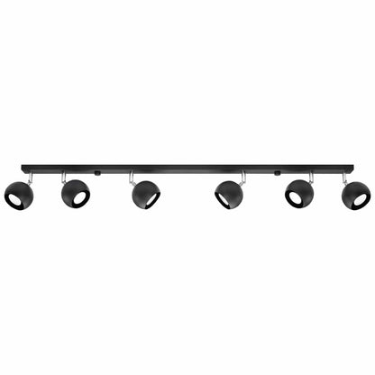Taklamp Oculare 6 L Svart - Modern Spot Taklampa - Justerbar Multidirektionell Belysning