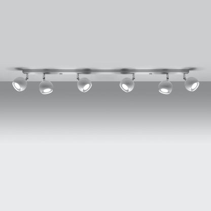 Taklampa Oculare 6 L Vit - Modern Spot Taklampa - Multi-Direktionell Justerbar Belysning