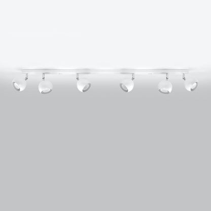 Taklampa Oculare 6 L Vit - Modern Spot Taklampa - Multi-Direktionell Justerbar Belysning