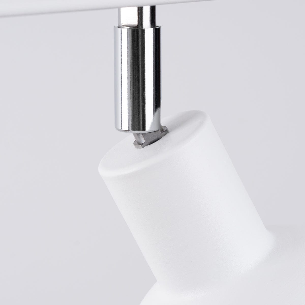 ELBA Taklampa - 2-Ljus Vit - Minimalistisk Justerbar Design - LED Kompatibel - Energibesparande - Idealisk för Kontor och Heminredning