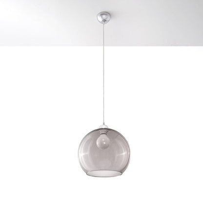 Glasbollpendellampa - Elegant design - 8 färgalternativ - Utbytbar E27-lampa kompatibel - Jämn ljusfördelning