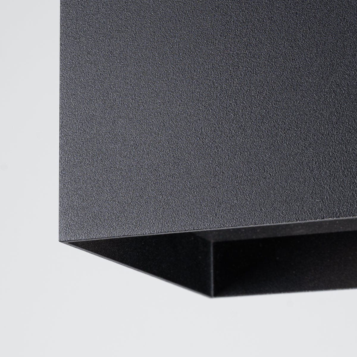 Hati Taklampa - Industriell Loftstil - Minimalistisk Svart Design - Lätt Gipscements Konstruktion - Lättunderhållen och Lampa Ersättande - Kompakt för Mångsidiga Arrangemang