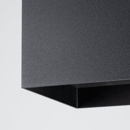 Hati Taklampa - Industriell Loftstil - Minimalistisk Svart Design - Lätt Gipscements Konstruktion - Lättunderhållen och Lampa Ersättande - Kompakt för Mångsidiga Arrangemang