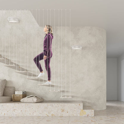 Helios Keramisk Vägglampa - Vit - Modern &amp; Elegant Design - E27